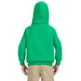 thumbnail image 2 of The Gildan Youth Heavy Blend 8 oz, 50/50 Hood - IRISH GREEN - XS, 2 of 2