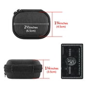Geekria Shield Earbuds Case Compatible with JBL Vibe Beam 2/Buds 2, Tune 130NC/230NC/Flex Live Pro2 TWS Replacement Hard Shell Travel Carrying Bag with Carabiner Clip