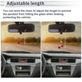 thumbnail image 6 of Unique Bargains 1 Pcs Artificial Crystal Crystal Flower Car Rear View Mirror Pendant Accessories Car Hanging Ornament Gray, 6 of 6