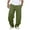 Green, variant on Men's Casual Pleated Trousers with Side Pockets Comfortable Relaxed Fit Soft Big and Tall Pants Yellow,M