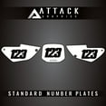 thumbnail image 2 of Attack Graphics Number Plate Backgrounds for Yamaha YZ85 2005, 2 of 2