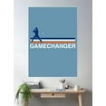 thumbnail image 2 of Gamechanger - Vintage Baseball Poster Wall Art, Modern Wall Decor For Living Room Bedroom, 8x12 UNFRAMED, 2 of 3