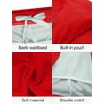 thumbnail image 5 of Men’s Swimming Briefs Summer Pouch Bikini Thong Swim Briefs Stretch Drawstring Beach Swimwear Hot Body Low Rise Swimsuit Underwear, 5 of 6