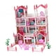 thumbnail image 3 of Casa de muñecas, juego de casa de muñecas, juguetes educativos, montaje DIY, con figura de muñecas con 14 habitaciones, 3 of 9