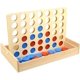 thumbnail image 1 of Juego de mesa de 4 victorias Cuatro en una fila Juegos de estrategia de madera brillar Electrónica, 1 of 3