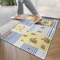 thumbnail image 4 of Pioneer Flower Floral Print Pattern Door Rugs,Washable Non Slip Door Mats Indoor,Decorative Door Mats,Entry Mat Indoor for Entrance,Bedroom,Kitchen,Bathroom,17"x30", 4 of 6
