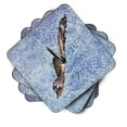 thumbnail image 2 of Carolines Treasures 8150FC Pelican Foam Coaster Set of 4 3 1/2 x 3 1/2 multicolor, 2 of 3