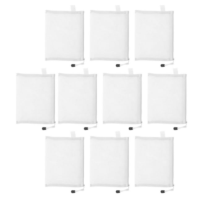 10 Pcs Pochette à Fermeture Éclair pour Documents, Imperméable et Résistante aux Déchirures, Format Papier A5, Sac Organisateur de Documents Multifonction pour Maison, Bureau, École, Bibliothèque, Voyage