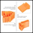 thumbnail image 3 of FRCOLOR Ladder Feet Covers 2Pcs Non Slip Rubber Ladder Covers Telescoping Ladder Feet Covers Replacements,3.54"X2.56"X2.56", 3 of 5