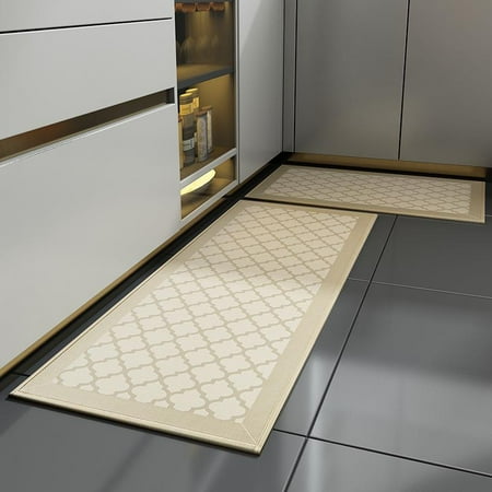 

Contemporary Household Kitchen Carpet Set Anti-Slip Waterproof Kitchen Floor Carpet Mat Geometric Floor Carpet For Laundry Entrance Kitchen Indoor & Outdoor Kitchen