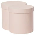 thumbnail image 1 of MasteelfCA 2pcs Floral Arrangements Flower Box Round Box for Proposal Wedding Birthday, 1 of 8