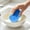 Sky Blue_Base#1334, variant on Kitchen Cleaning Sponge Pad for Dishes Pots and Pans | Non-Scratch Scrubber Block for Home Kitchen Use, Dual-Layer Cleaning Sponge for Tableware Cookware and Surfaces