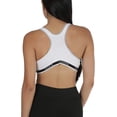 thumbnail image 2 of ToBeInStyle Women's Pull-Over Racerback Sports Bra w/Jennifer Sport Text Print, 2 of 3