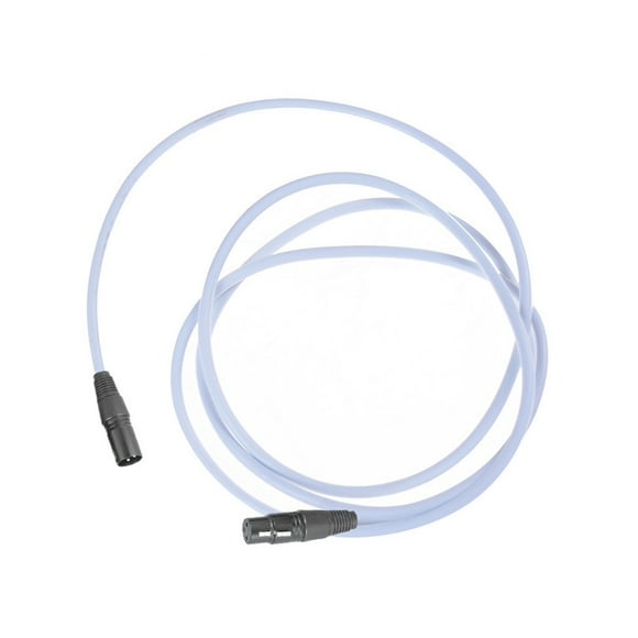 Xlr Cables Xlr Cable for Card 20 Foot Female to Male Xlr Mic Cable White 100% 0.3M