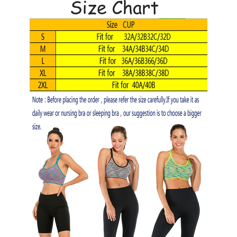 FANNYC Women 1 Pack Adjustable Strap and Removable Pad Tank Top Fitness  Racerback Longline Sports Bra No Zip 