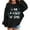 R208/Black, variant on Vividxx Sweatshirts For Girls Letter Print Crewneck Long Sleeve Sweatshirt Fashion Casual Fall Pullovers Tops Comfortable 4-5 Years