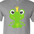 thumbnail image 4 of Inktastic Frog Prince, Green Frog, Frog With A Crown T-Shirt, 4 of 5