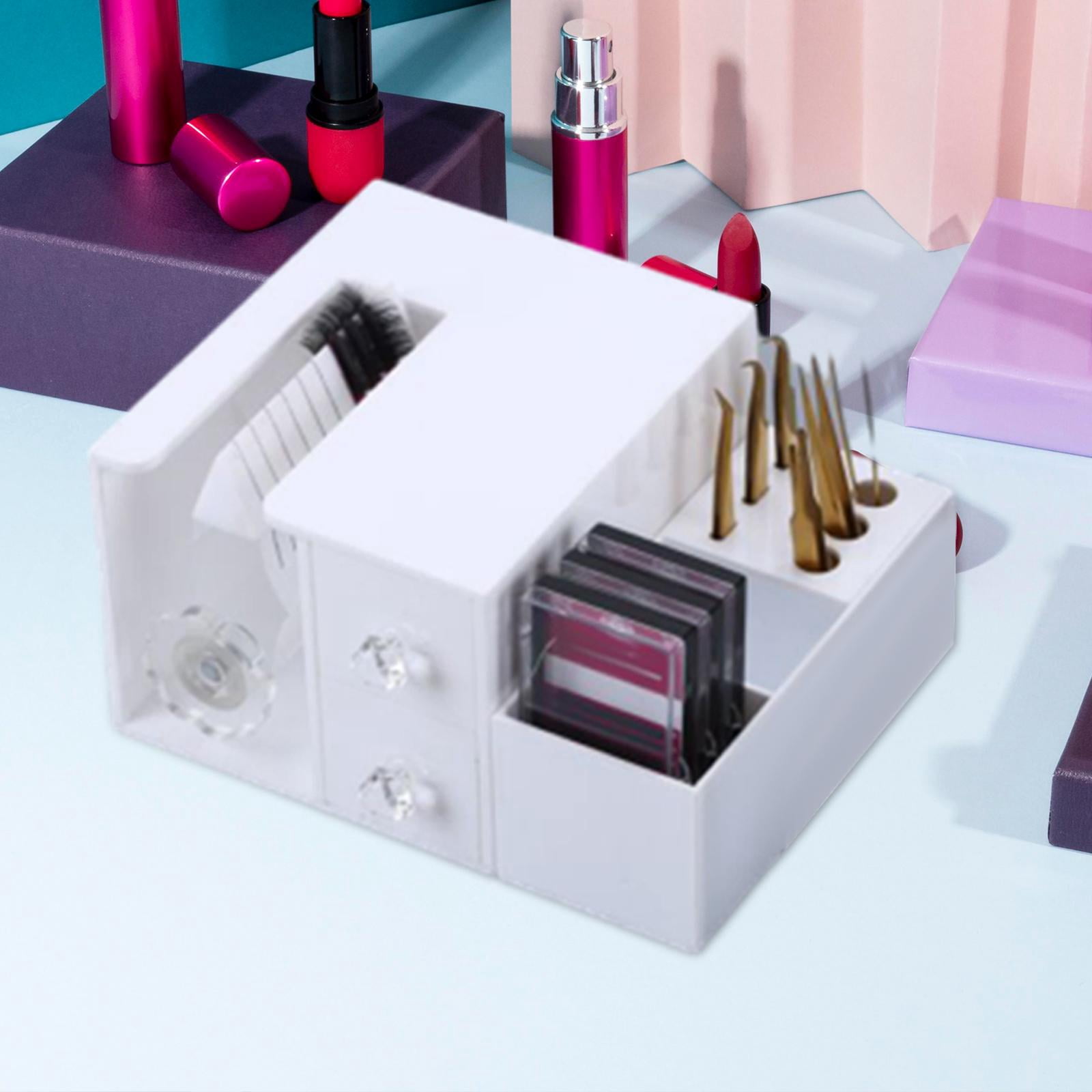Gazechimp Eyelash Flowering Machine Easy Use Gift for Women Practical Lash Extension Suppl with storage