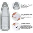 thumbnail image 5 of Ironing Board Cover and Pad Extra Thick Heavy Duty Padded Multiple Layers,Non Stick Scorch and Stain Resistant,Grey, 5 of 7