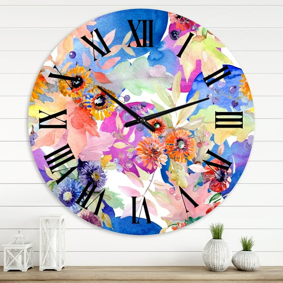 Designart 1 in Quartz Modern/Contemporary Wall Clock