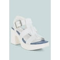 thumbnail image 6 of Avalon Chunky Pin Buckle Platform Heels, 6 of 11