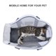 thumbnail image 2 of OSOCE Transportines para gatos Transportín para perros Portador portátil para mascotas Malla transpirable, 2 of 8