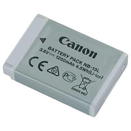 Canon 1250mAh Power Battery for Canon PowerShot G7 X G9 X Black NB-13L