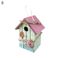 thumbnail image 2 of Yesbay Bird House Birdcage Painting Outdoor Garden Hanging Cottage Feeder Nest Crafts, 2 of 8