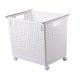 thumbnail image 1 of Cesta de juguetes portátil, soporte para contenedores de almacenamiento de artículos diversos con ruedas, cestas de almacenamiento de gran capacidad Macarena Contenedor de cesta de almacenamiento, 1 of 8