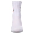 thumbnail image 4 of MeMoi Girls "Colorful Smiley Face" Pointelle Ribbed Cotton-Rich Novelty Crew Sock - Girls - Female, 10, White, 4 of 6