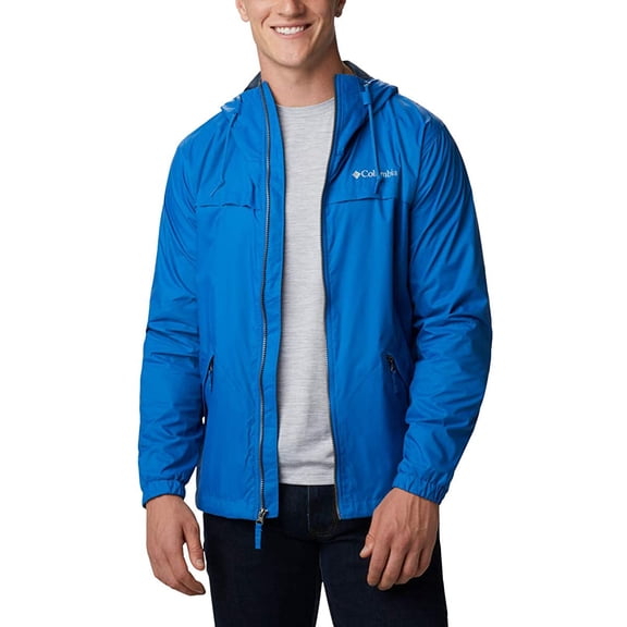 Columbia Mens Oroville Creek Lined Jacket, Bright Indigo, Small