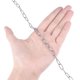 thumbnail image 5 of Proof Coil Chain 1 Meter Zinc Plated Stainless Steel For Hanging, 5 of 5
