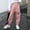 02Pink, variant on Hicidod Girls Cargo Pants Drawstring Elastic Solid Color Joggers Pants High Waist Casual Full Length Kids Sweatpants with Pockets