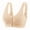 Khaki, variant on Fengqque Mother's Plus Size Nursing Soft Comfort Fit Bra No Steel Ring Lactation Vest Back Adjustment Yoga Running Bra