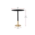 thumbnail image 2 of Elegant Decor Ronan 31.5 Inch Pub Table In Black, 2 of 7