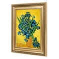 thumbnail image 7 of DECORARTS - Irises Vase Flower, Vincent Van Gogh Art Reproduction. Giclee Prints Match with Golden Framed for Wall Decor. Picture Size: 20x16 in, Framed Size: 26x22 in, 7 of 7