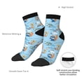 thumbnail image 6 of Naloa Cute Animals Surfers Ankle Socks for Women Non Slip Socks No Show Socks Classic Low Cut Casual Socks Casual Socks, 6 of 7