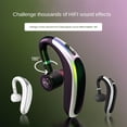 thumbnail image 4 of Sidaley Auriculares Auriculares inalámbricos Tipo intrauditivo Auriculares Gancho para la oreja Reducción de ruido Auriculares 5.0 compatibles con Cables de audio/vídeo No.01, 4 of 6