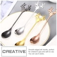 thumbnail image 2 of 4pcs cucharadas de café de acero inoxidable cucharas revocadoras de alce cucharas de té para el hogar, 2 of 5