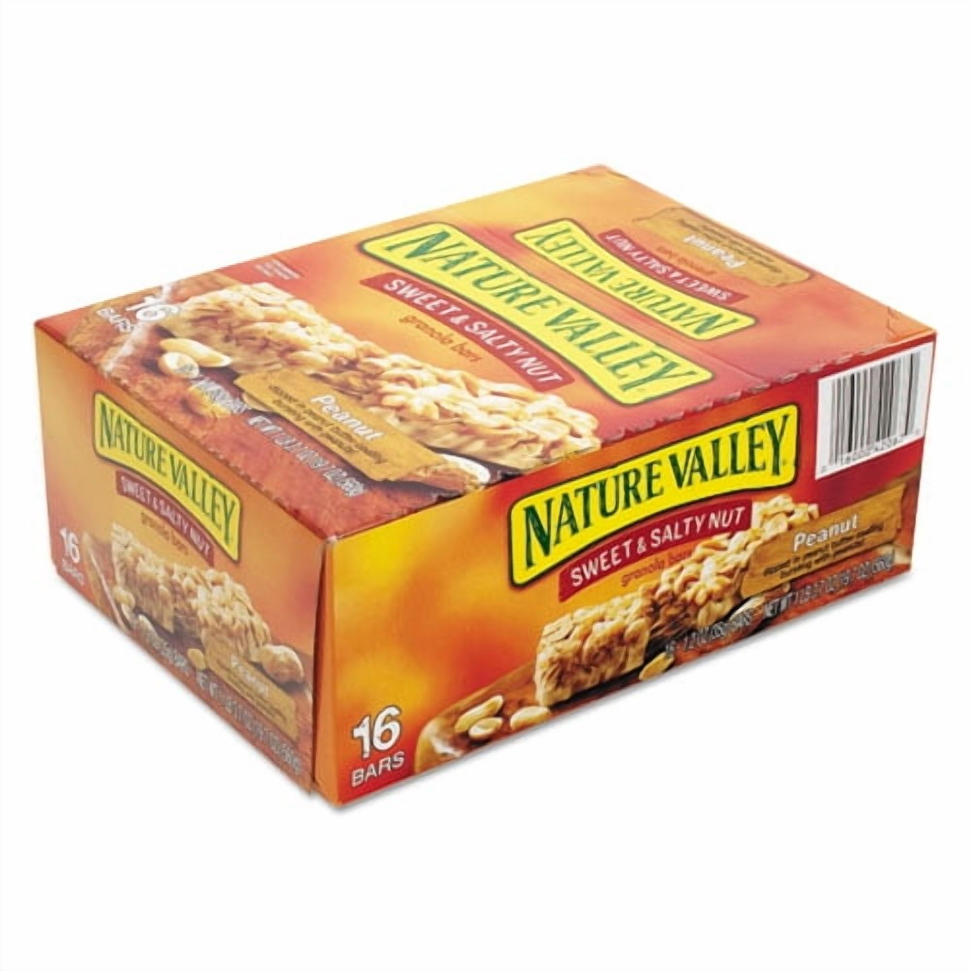 Granola Bars, Sweet And Salty Nut Peanut Cereal, 1.2 Oz Bar, 16/box | Bundle of 10 Boxes