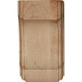 thumbnail image 2 of Ekena Millwork 2 1/2"W x 2 3/4"D x 4 1/2"H Capistrano Mission Corbel, Alder, 2 of 4