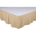 thumbnail image 2 of Burlap Vintage Ruffled Queen Bed Skirt 60x80x16, 2 of 2