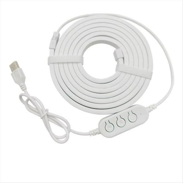 Tira de Luces LED de Neón de 2 M, IP67, para Exteriores, RGB, Resistente Al Agua, para Música, Juegos, 60 LED/M