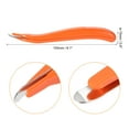 thumbnail image 2 of Uxcell Magnetic Staplers Puller Office Home Staple Remover Tools, Orange, 2 of 5