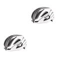 thumbnail image 3 of Naiovety Protección de la correa del casco de bicicletas Protector de cabeza de bicicleta transpirable Agujeros moldeados integralmente Gorra Blanco 2Conjunto, 3 of 6