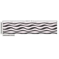 thumbnail image 3 of Ambesonne Abstract Fabric by the Yard Upholstery, Wavy Circular Stripes Art, 3 Yards, Soft Pink and Charcoal Grey, 3 of 5