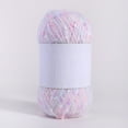 thumbnail image 1 of Gorro de lana polar de mohair con puntos de colores, hilo tejido a mano, bufanda, sombrero, bolso, material para muñecas listo para usar, hilo, 1 of 6