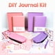 thumbnail image 4 of Kit de diario de bricolaje, planificador, cuaderno de notas, álbum de recortes y suministros para diario, divertidos y lindos artículos de arte y manualidades, que incluyen calcomanías, clips de papel, 4 of 6