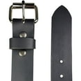 thumbnail image 3 of The Leduc Belt – 1.5" Black Leather With O-Rings And Rivets, 3 of 4