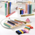 thumbnail image 3 of 12 Colors Acrylic Painter Colorful Marker Marking Pen Highlighter Permanent Candy Color for DIY Drawing Supplies Children, 3 of 8